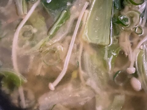 きのこと野菜スープ